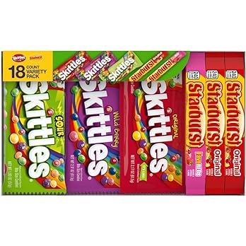 Skittles and Starburst Variety Pack