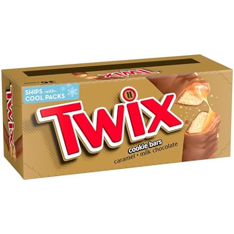 Twix - Full Size Caramel Chocolate Cookie Candy Bar