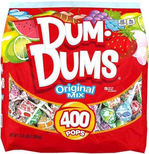 Dum Dums Classic Flavors Lollipops