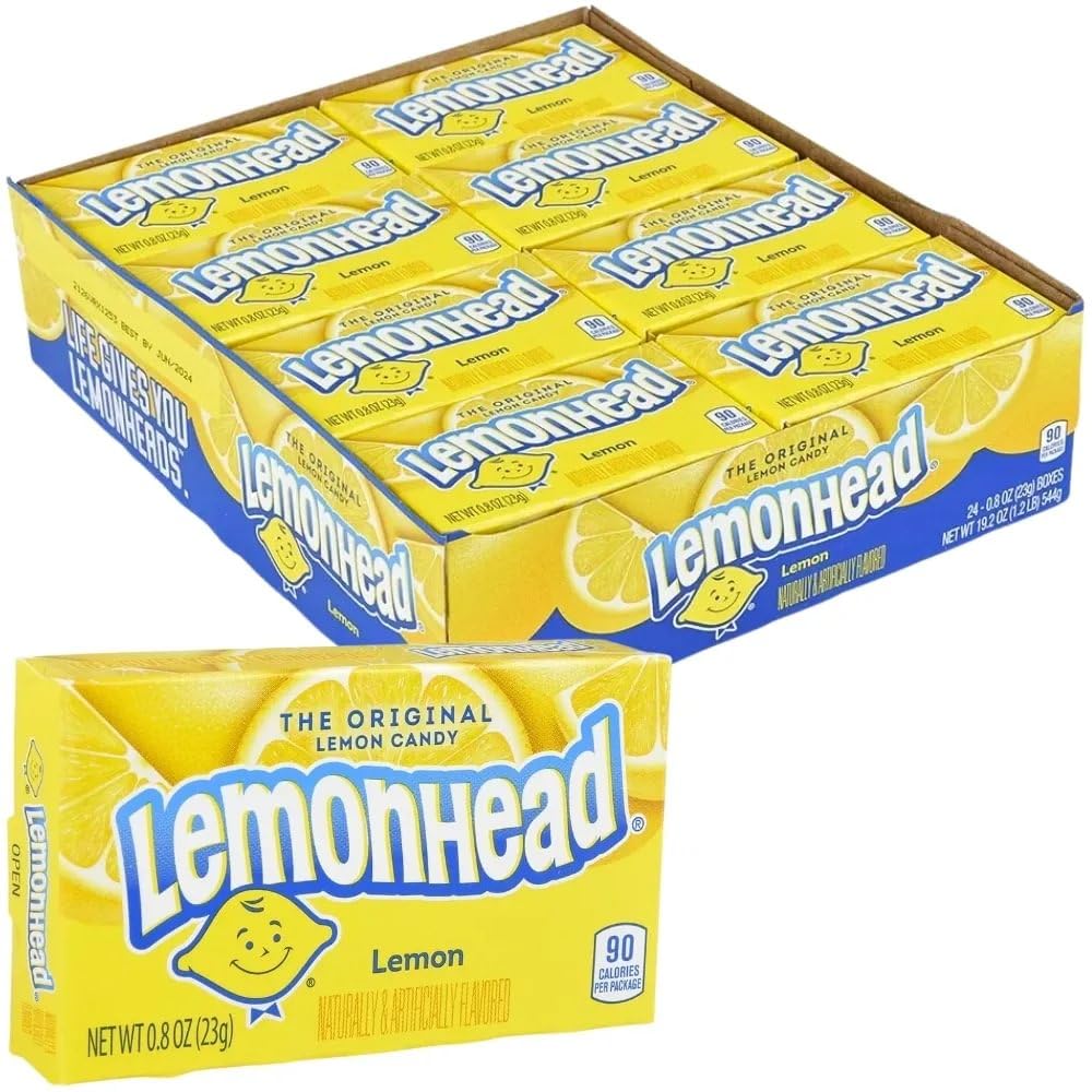 Lemonheads Hard Candy - Theater Candy Boxes