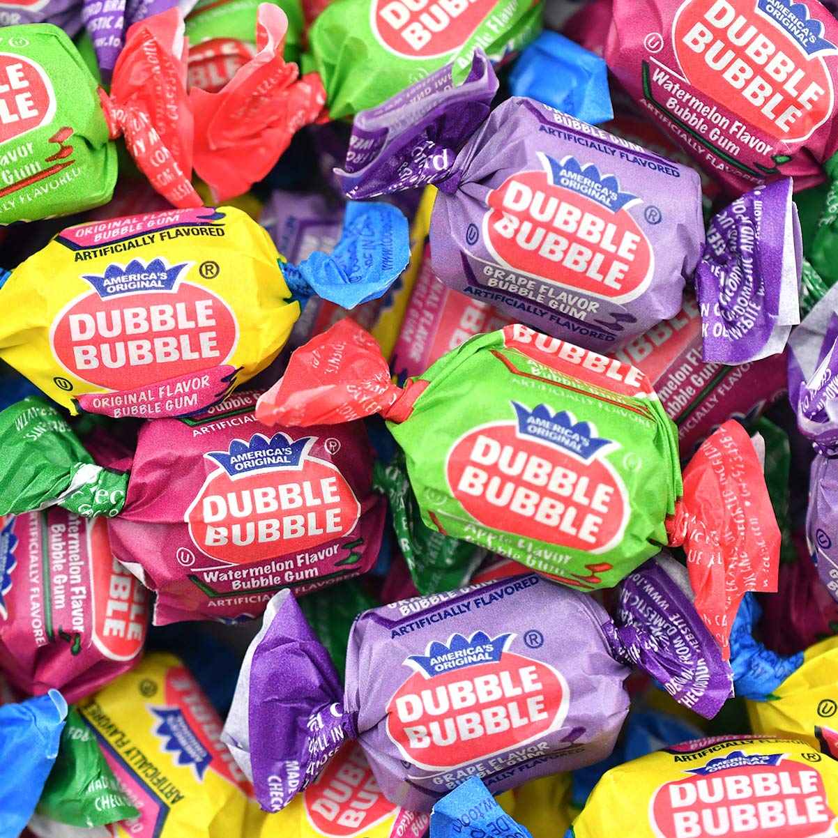 Dubble Bubble Gum - 300 Count Resealable Tub