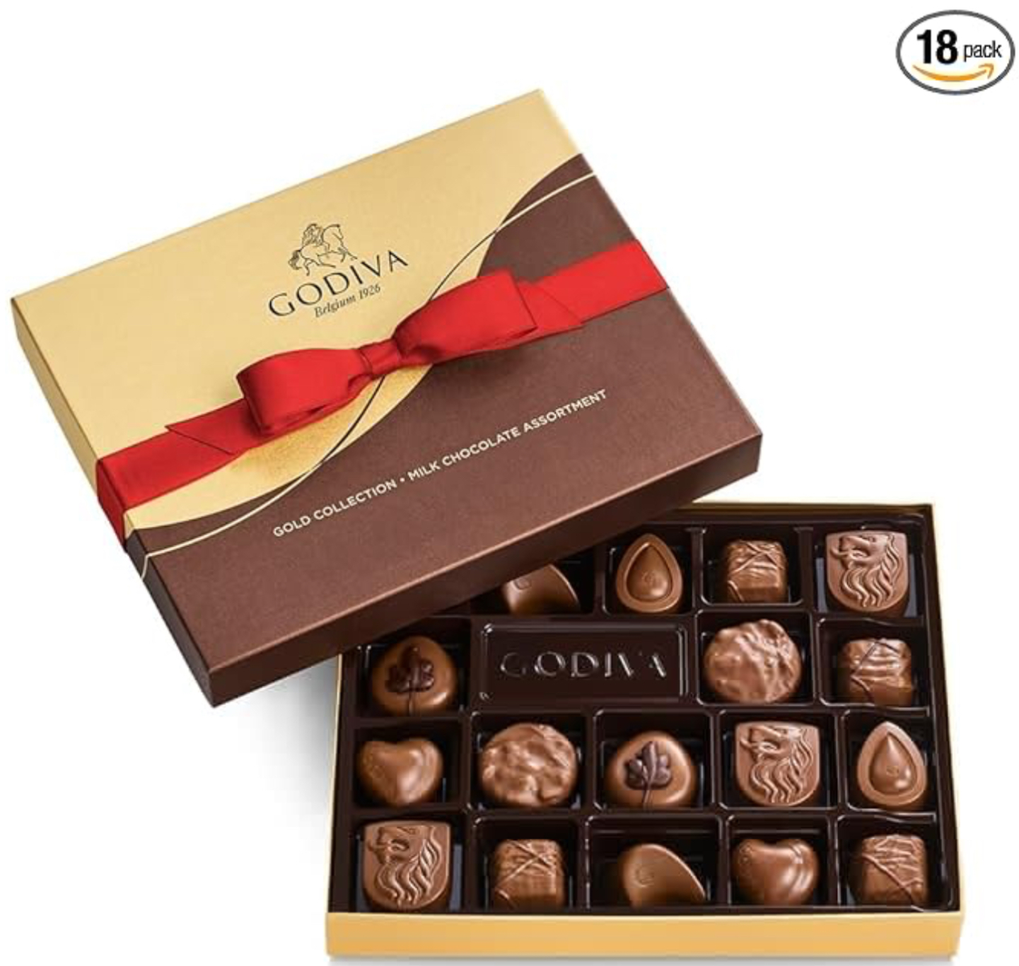 Godiva - Gourmet Chocolate Gold Gift Box