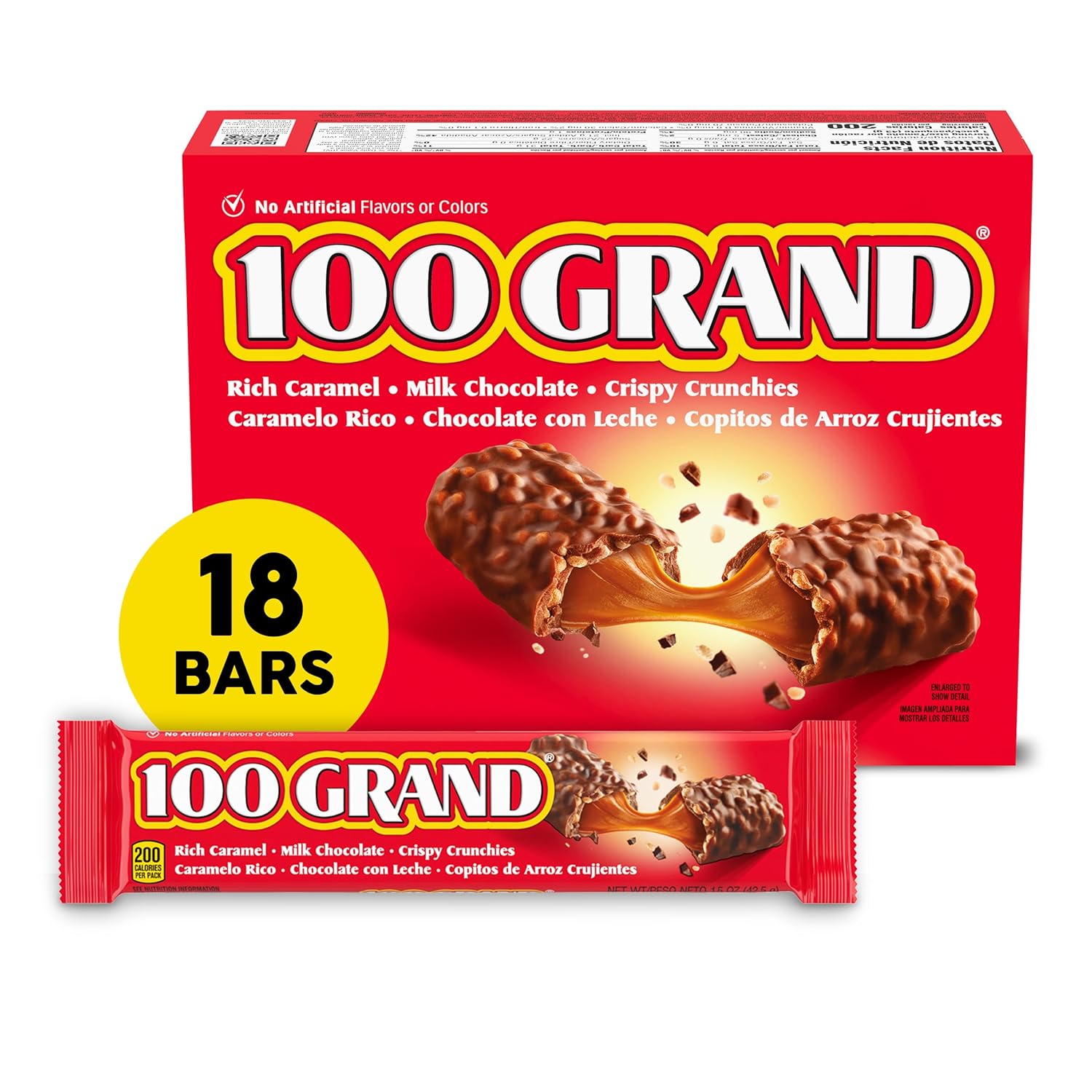 100 Grand Crispy Milk Chocolate with Caramel