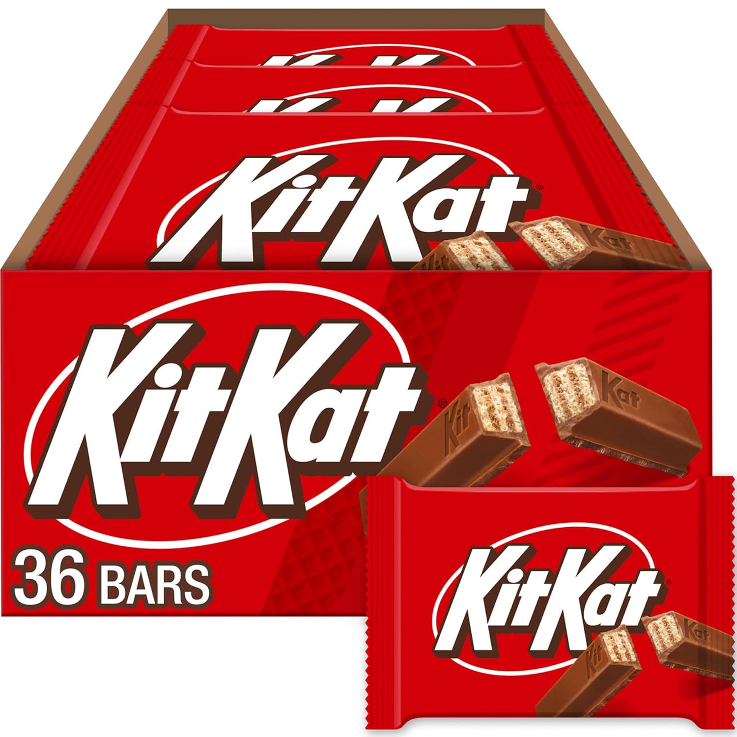 KIT KAT Milk Chocolate Wafer Candy Bars